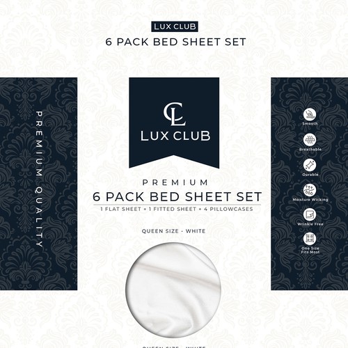 Design In-Store Packaging for Bed Sheets Design by ArtisteXz