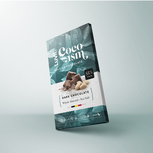 A standout unique Premium monocarton for a  Belgian Chocolate Bar Design by makeitbigger