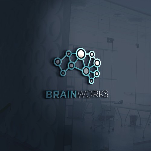 Design a logo for BrainWorks - a new AI company! Design by Ezra Design™