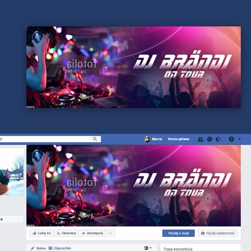 Facebook cover contest entry by Dexim