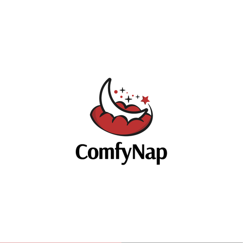Comfy Nap logo Design by R. Kay
