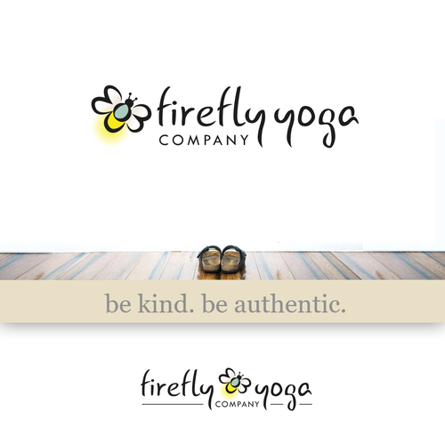 Help Firefly Yoga Company Reinvent Their Logo and Look! Design by heatherita