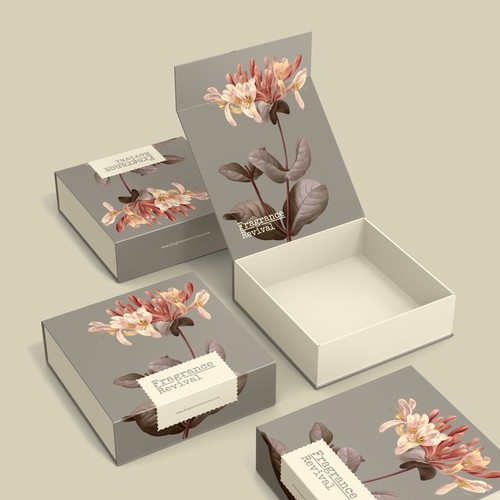 Shipping Box Perfume Design von CUPEDIUM