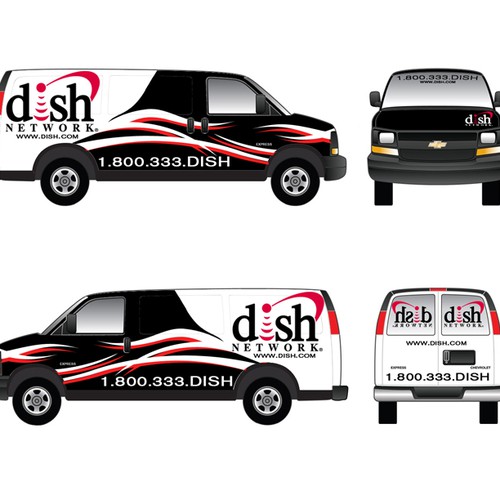 Design V&S 002 ~ REDESIGN THE DISH NETWORK INSTALLATION FLEET por Mr.Shark