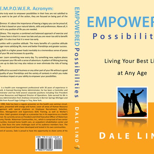 pixeLwurxさんのEMPOWERED Possibilities: Living Your Best Life at Any Age (Book Cover Needed)デザイン