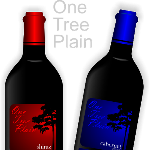 One Tree Plain wine label Design by JEK