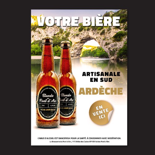 Poster for craft beer Design by capulagå™