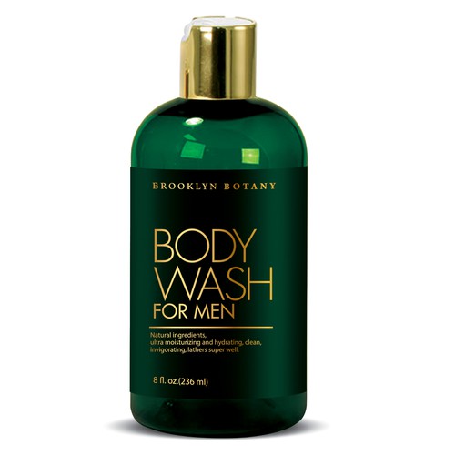 Design a Luxurious Men's Body Wash Design réalisé par Debdutta*