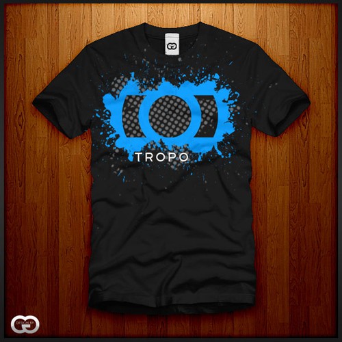 Funky shirt for Tropo - Voice and SMS APIs for developers Réalisé par Design By CG