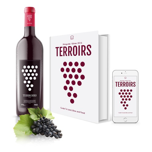 Modern eBook Cover for Wine and Food Website Design by alif_art