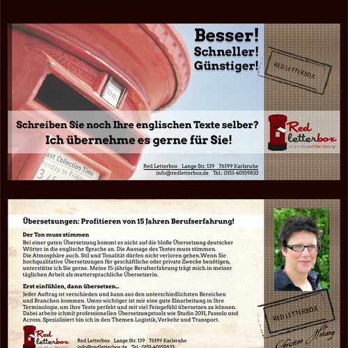 Postcard, flyer or print contest entry by Wfemme