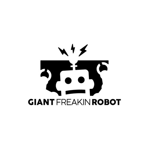 Minimalist, Classy Giant Robot Logo Wanted Diseño de tdesign.taner