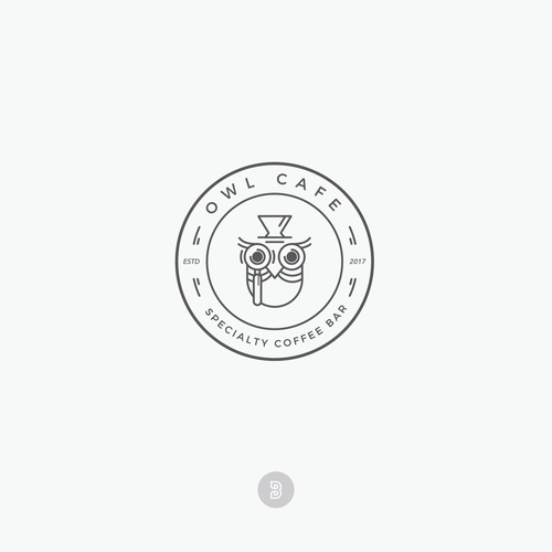 a new coffee shop logo design "owl cafe" Diseño de boomBox