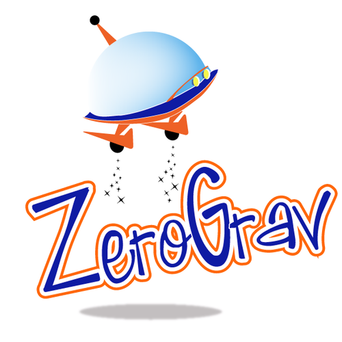 Nice, friendly logo for Zero Grav Design von Kat_Wickles