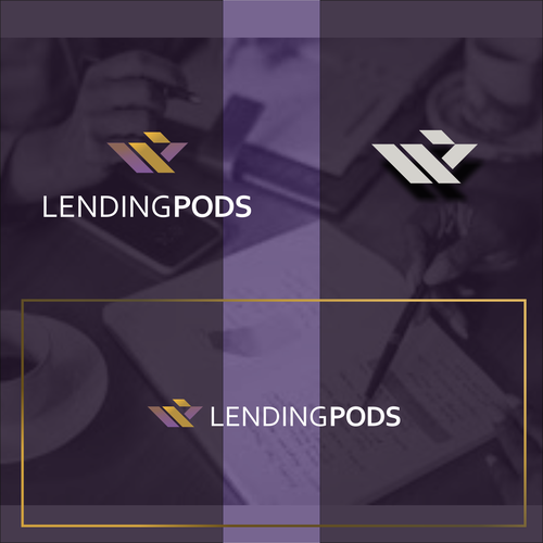 Design a sleek, powerful logo for a disruptive new lending platform Diseño de Blue Mantis
