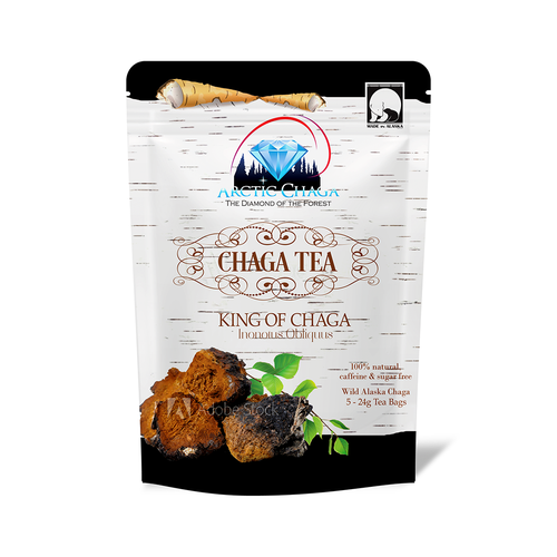 Arctic Chaga Label New Look Design by Senad99