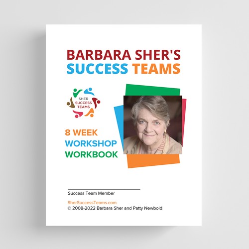 Workbook front cover for adults with big dreams - make me smile Design by M!ZTA