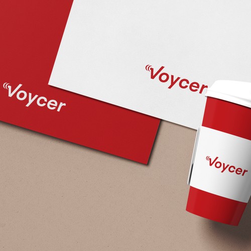 Clean, modern, Voycer logo for B2B community platform for consumer brands Design by Advancedlesigner