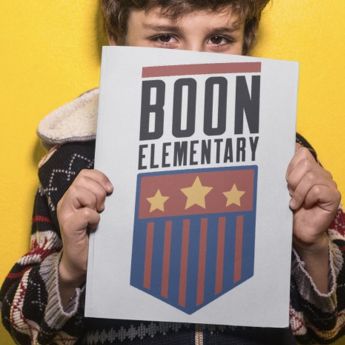 Boon Elementary School Logo Design réalisé par ERosner