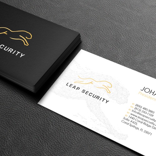 Hackers needing Minimal, Modern and Professional Business Cards....Be Creative!! Réalisé par Azzedine D