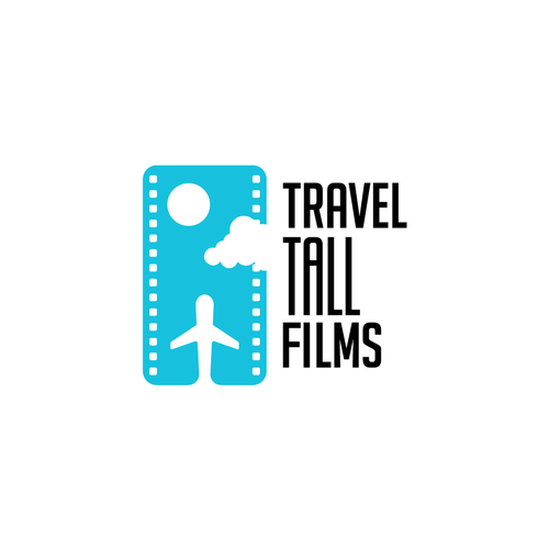 Minimalist logo for what I do: create travel films in vertical format. Design by ORANGGO