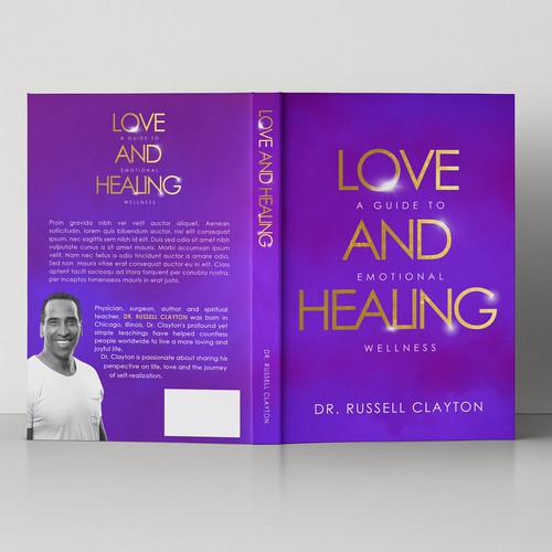 Love and Healing Book Cover Design Design by semnitz™