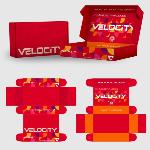 Create a box design for our pickleball paddles Design by bozaconception