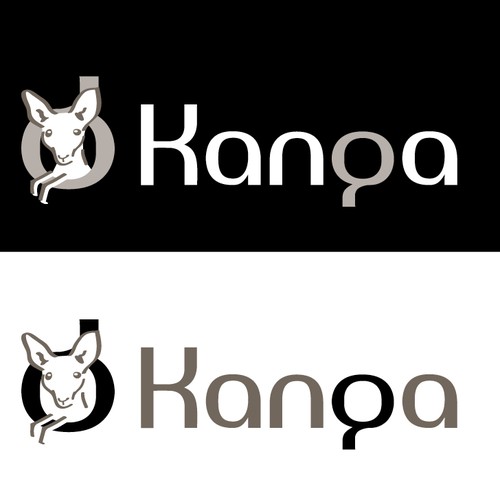 logo for Kanga Design by Wolfies