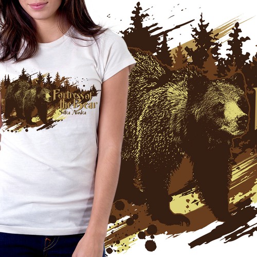 New t-shirt design wanted for Fortress Of The Bear Ontwerp door BIOhazard!™
