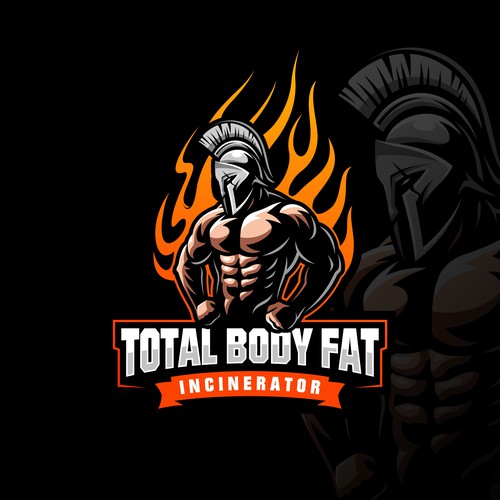 Design a custom logo to represent the state of Total Body Fat Incineration. Diseño de Orn DESIGN