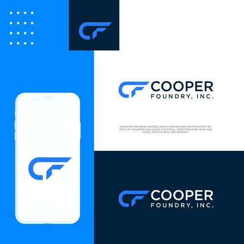50 YEAR FOUNDRY LOGO|EMBLEM REDESIGN Design by ManikHQ