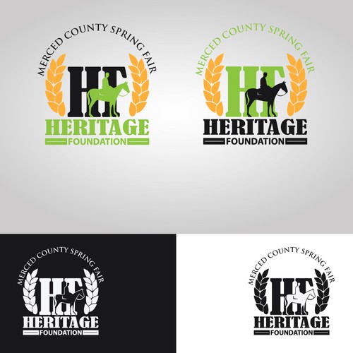 logo for Merced County Spring Fair Heritage Foundation Réalisé par Dusan Stojisavljevic