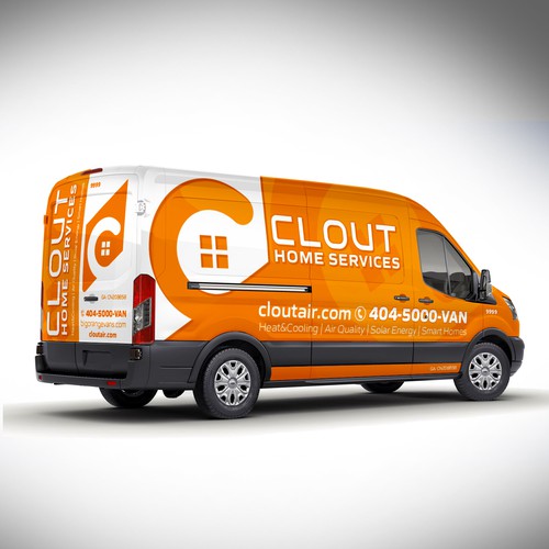 Design an ICONIC Van Wrap for Home Services Start-up Design by J.Chaushev