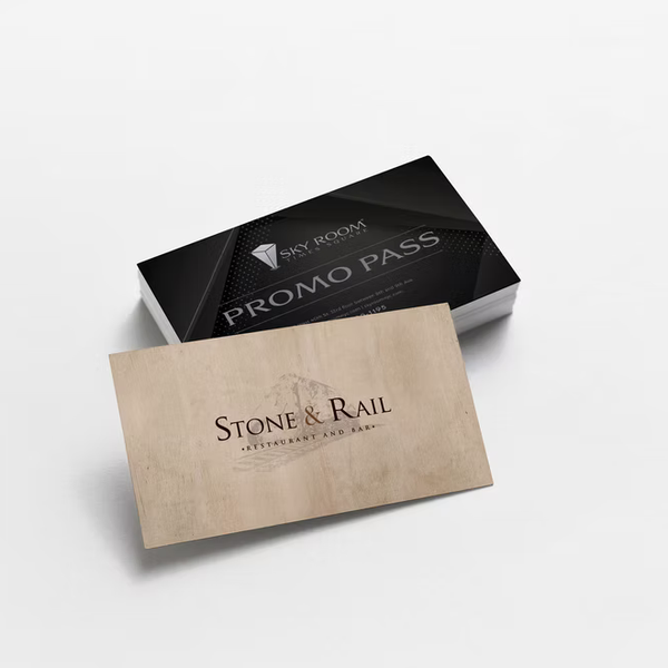 Design by Jhon velez 3 titled "Sky Room and Stone & Rail Business Card"