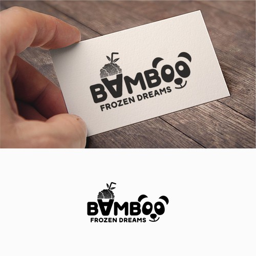 Design a killer logo for a shaved ice stand for kids. Design by Logood.id