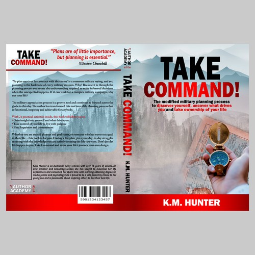 Design my book cover to Take Command! Design by Suneth viduresa