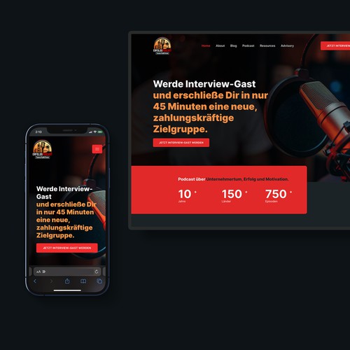 Web page design contest entry by Hybrid Design Studio