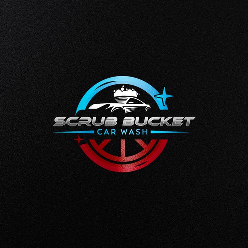 Lookin for Modern Bold and sophisticated Logo for Car Wash Chain: The Scrub Bucket Car Wash Design by Victoria Cova