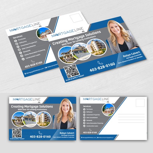 Design Postcard for Mortgage Broker por Tanny Dew ❤︎