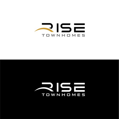 Design modern logo for upscale townhome community. Design by ElVano_Eiji ✔
