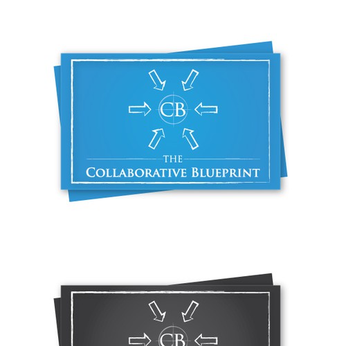 Create the next logo for The Collaborative Blueprint Design by blackdog.digital