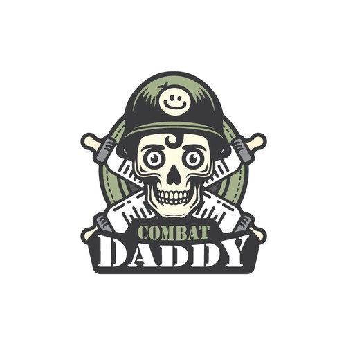Need a classic, manly logo to appeal to new dads to read our blog! Design by bevouliin