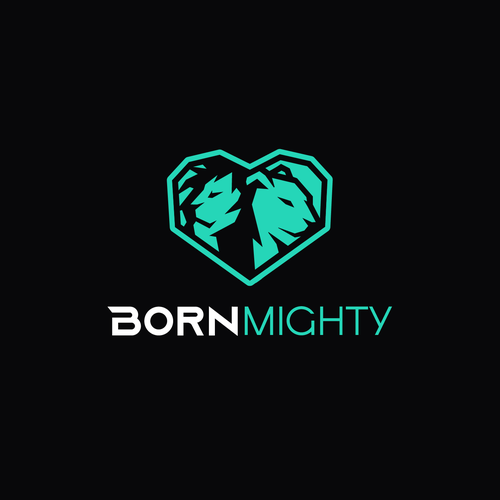 Bring “Born Mighty” Logo and Social To The Masses! Design by >>Jelena<<