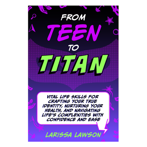 We need an awesome book cover for our book Design by Krestan Kühnen