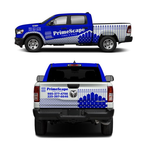 company truck wrap that looks professional and catches the eye Design by Logicainfo ♥