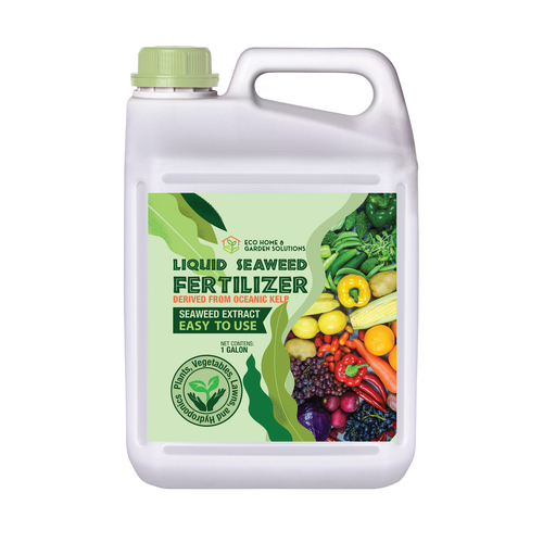 Label Design for a Natural Home & Garden Fertilizer Design by Mida Strasni