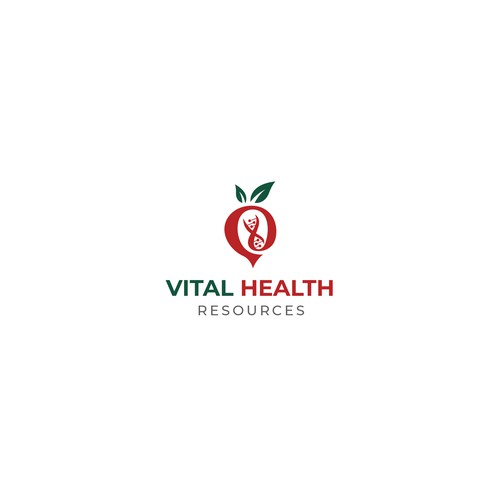 Vital Health Resources Logo Design by smitadesign