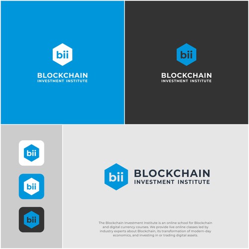 Blockchain creative logo contest Design by The Daydreamer Std