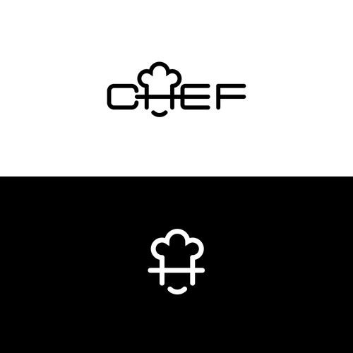 "CHEF": Food & Cooking Social Media Logo Design by raykaya