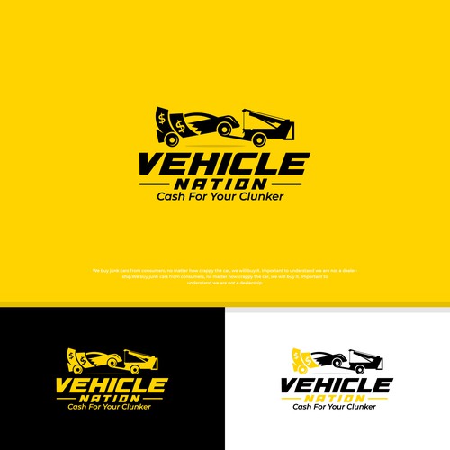 Diseño de Vehicle Nation Seeks Logo For Junk Car Business. de StudioJack